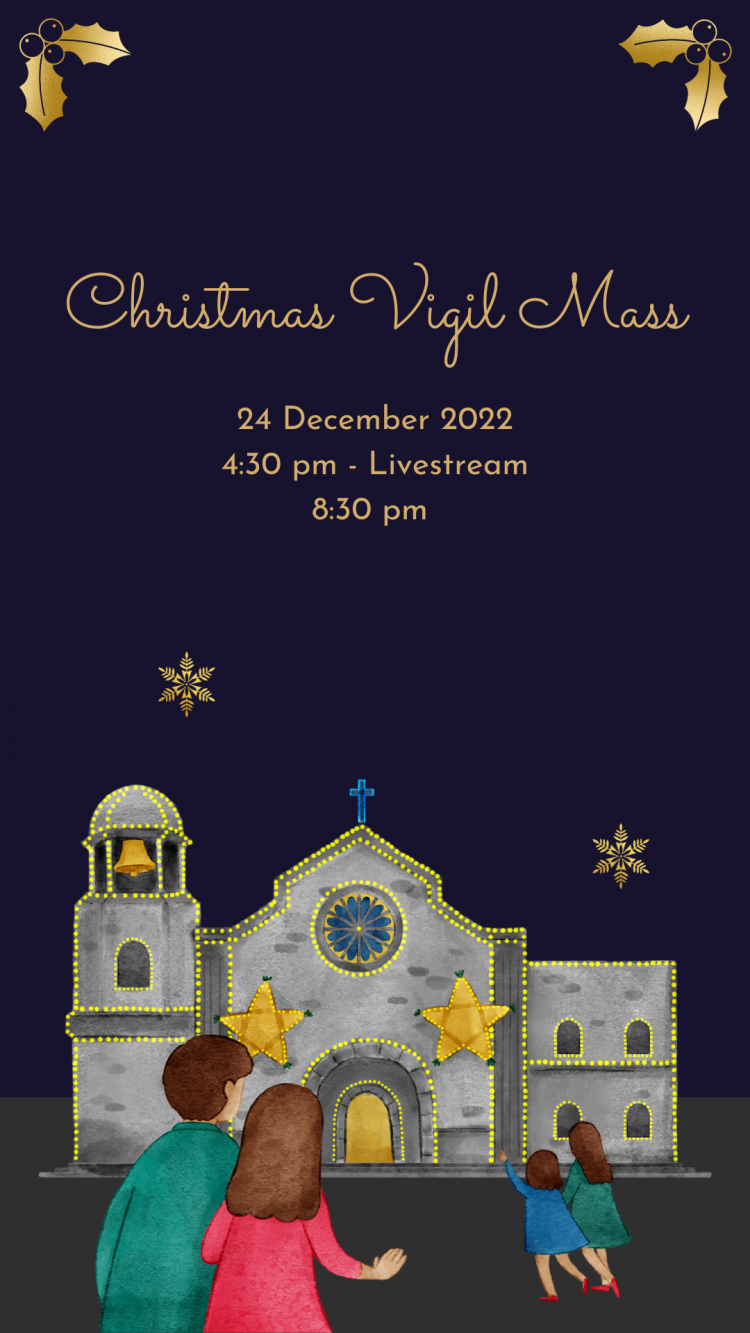 Christmas Vigil Mass St. Charles Garnier